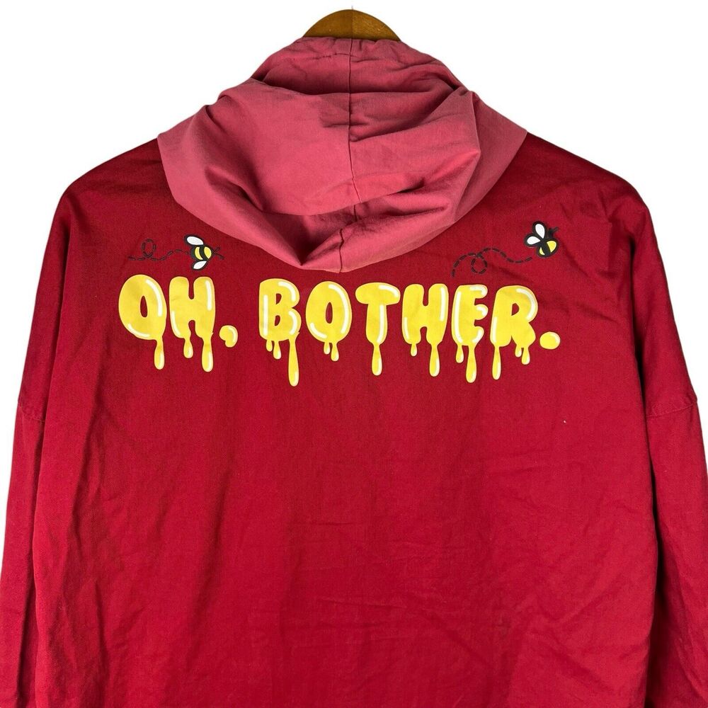 Disney Box Lunch Unisex Sz S Hoodie Sweater Winnie the Pooh Oh Bother Pocket - Picture 5 of 8